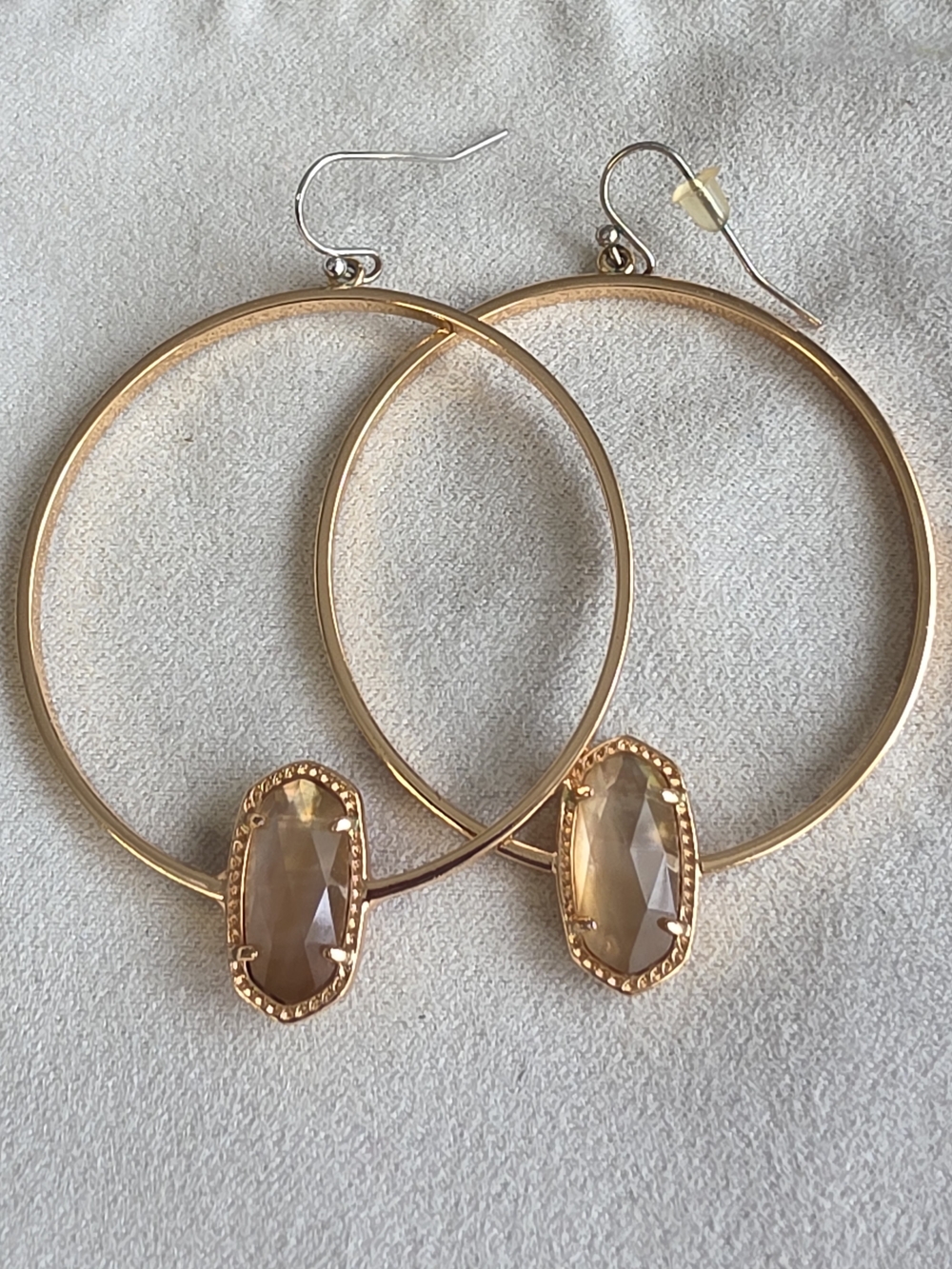 Kendra Scott Elora Brown Mother Of Pearl/Rosegold